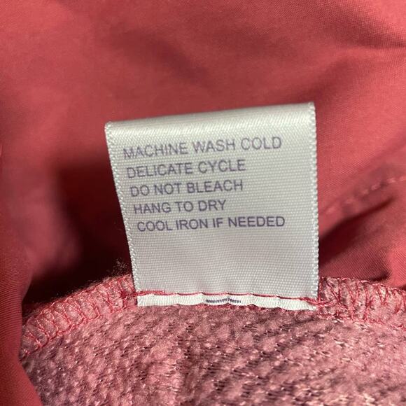 Sherpa Popover Te Verde Women Fleece Top XS Rose Leisure Cozy Warm Outdoor NEW - Picture 11 of 13